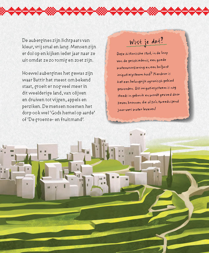Een boek dat kinderen laat zien hoe mooi en rijk de Palestijnse cultuur is