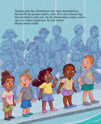 Plons! Aya gaat diplomazwemmen