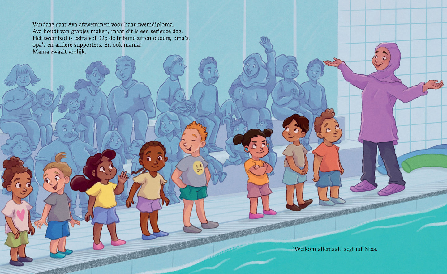 PLONS! AYA GAAT DIPLOMAZWEMMEN