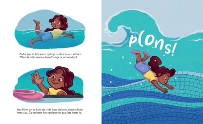 PLONS! AYA GAAT DIPLOMAZWEMMEN