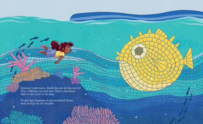 PLONS! AYA GAAT DIPLOMAZWEMMEN